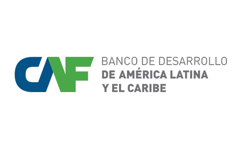 Logo CAF- BANCO DESAROLLO DE AMERICA LATINA Y EL CARIBE (CORPORACION ANDINA DE FOMENTO)